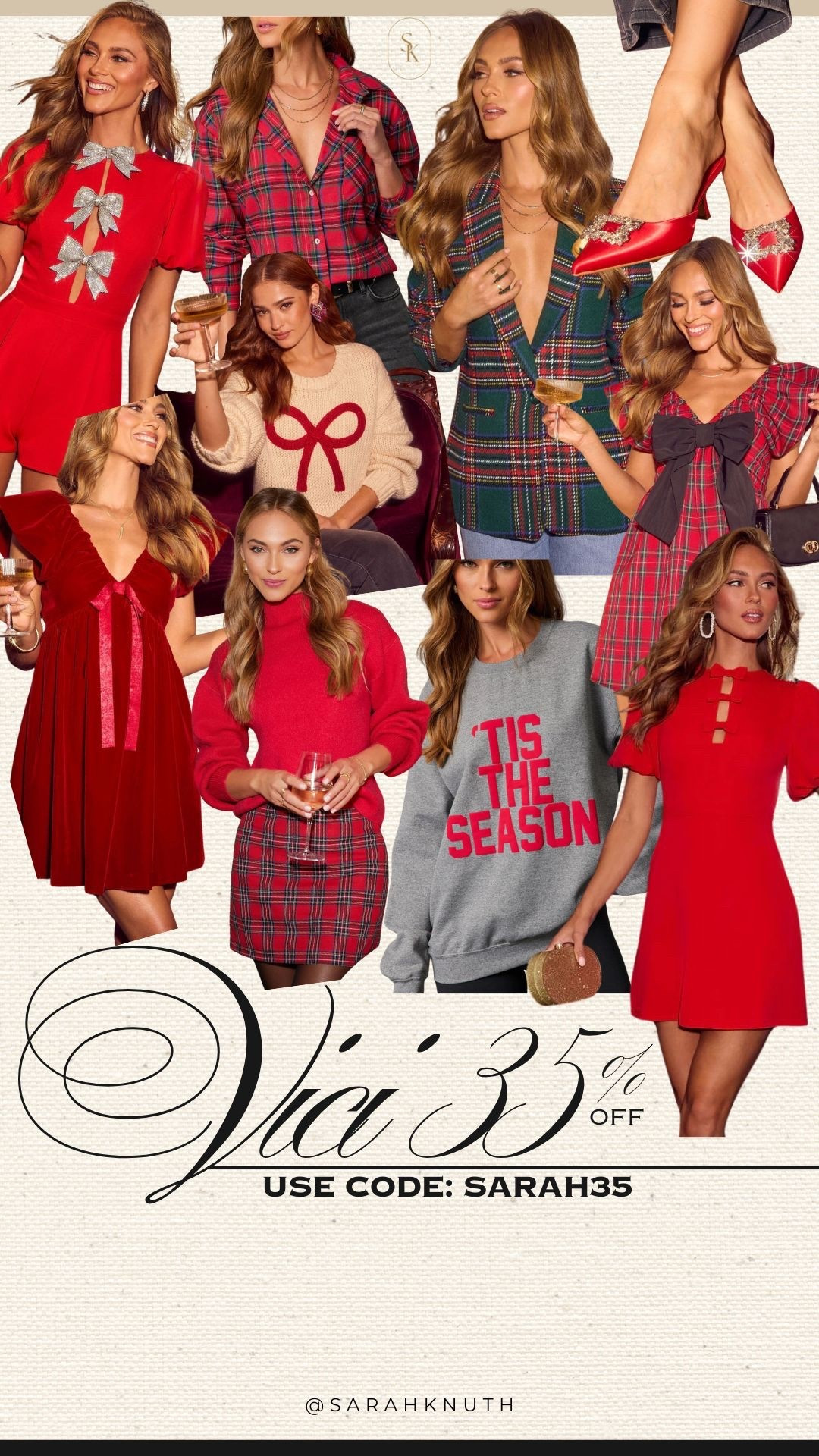 Use code SARAH35 sitewide

#LTKFindsUnder50 #LTKHoliday #LTKSaleAlert