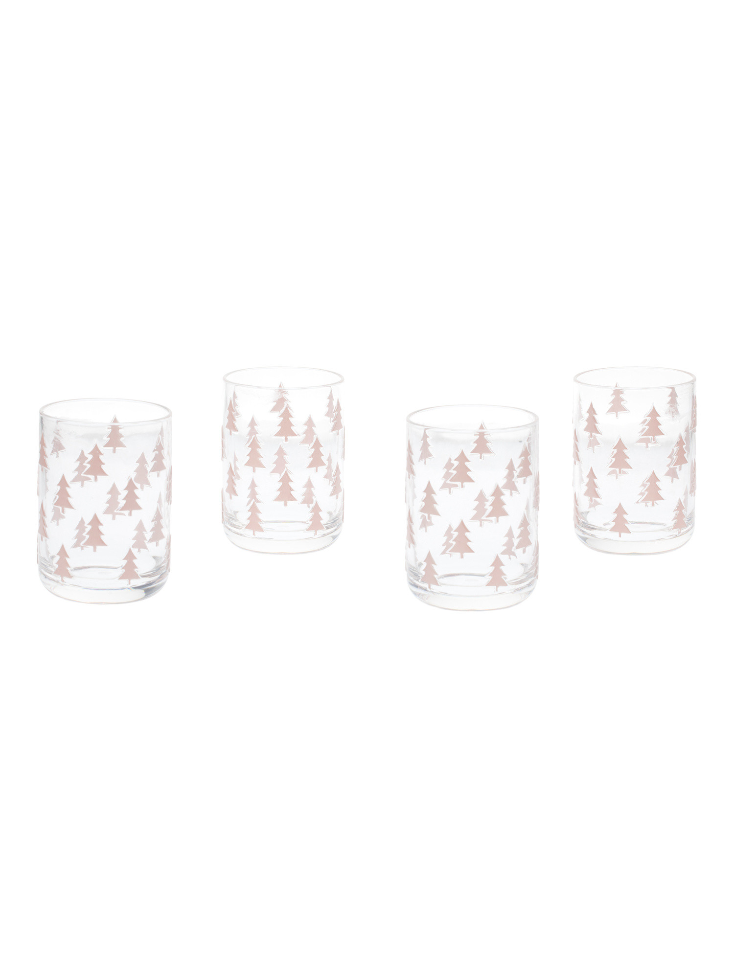 4pk Acrylic 3d Christmas Trees Glasses | Kitchen & Dining Room | Marshalls | Marshalls