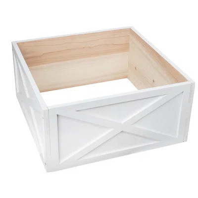 Christmas Tree Collar Box, Tree Skirt Xmas Tree Stand Base Cover | Wayfair North America