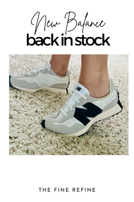 🚨MEMORIAL DAY !! These New Balance 327 in white are back in stock!! These are sure to sell out soon! Grab them before they’re gone!

#LTKsalealert #LTKstyletip #LTKshoecrush