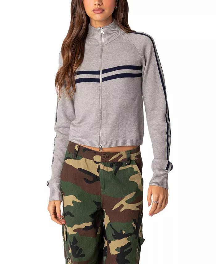Roxanne Zip Up Knit Cardigan | Bloomingdale's (US)
