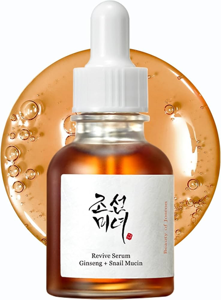 Beauty of Joseon Revive Snail Mucin Ginseng Serum Hydrating Peptide Facial Moisturizer Dark Spot ... | Amazon (US)