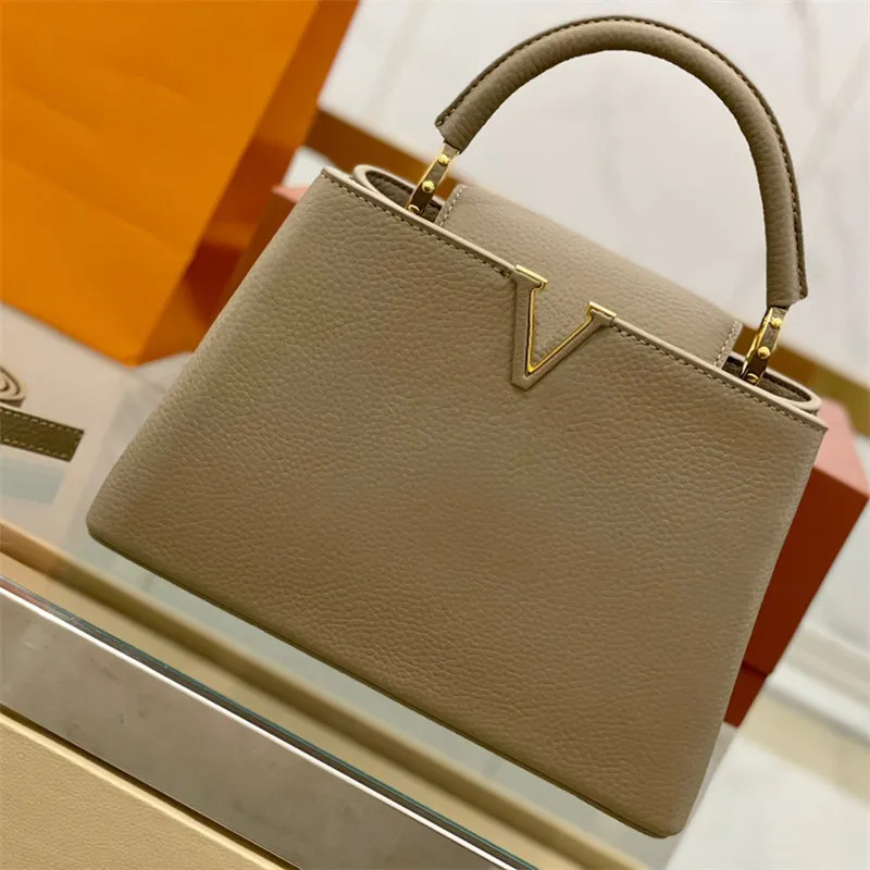 Fashion designers Handle Women Designer Shoulder Bags Capucines BB Totes Crossbody Bag Aurillon L... | DHGate