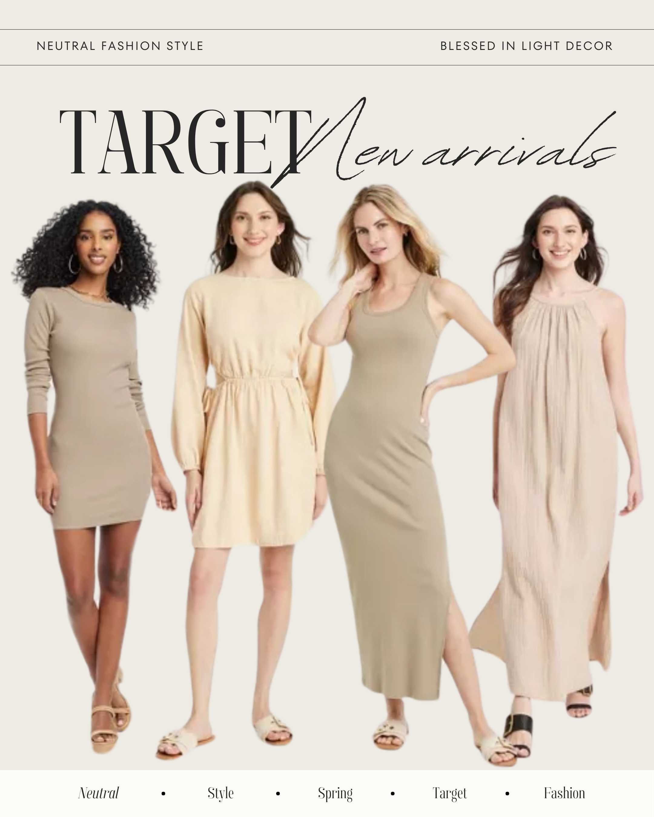 Target new arrivals spring style.#spring2024 #target #targetstyle #targetfinds #spring #style #styleinspo #styleblogger #neutrals #neutralstyle 

#LTKxTarget #LTKsalealert #LTKstyletip