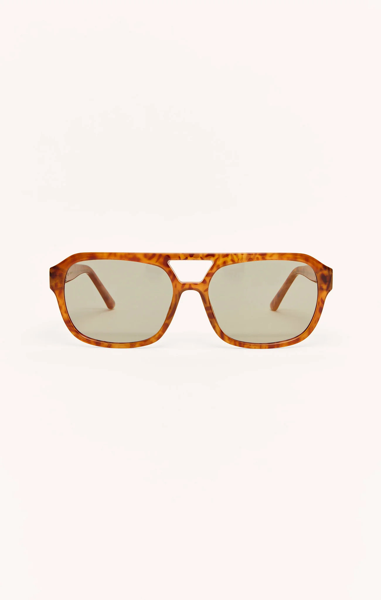 Z SUPPLY Eyewear Women's After Hour Polarized Sunglasses, Tort - Light Grey | Z Supply