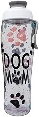 50 Strong Dog Mom Water Bottle - 30 oz. BPA Free W/Flip Top Cap for Dog Lovers, Moms, Friend, Chr... | Amazon (US)