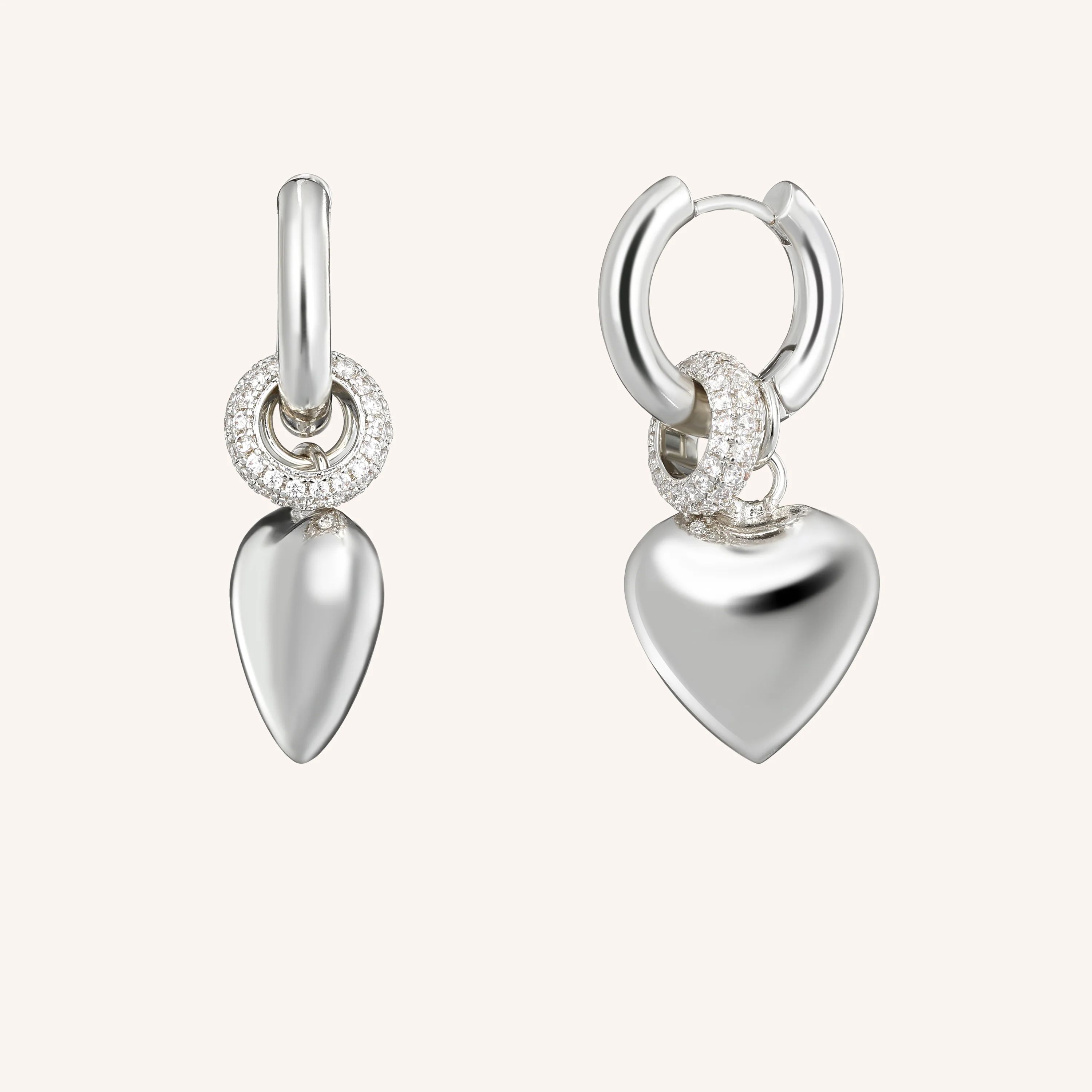 Speaking of Romance Earring Set - Silver | Victoria Emerson