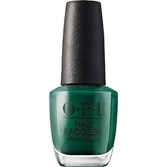 OPI Nail Lacquer, Opaque & Vibrant Crème Finish Green Nail Polish, Up to 7 Days of Wear, Chip Re... | Amazon (US)