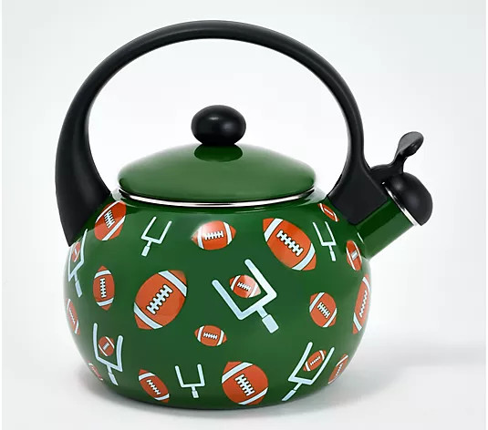 Temp-tations 2.3-qt Seasonal Enamel on Steel Kettle | QVC