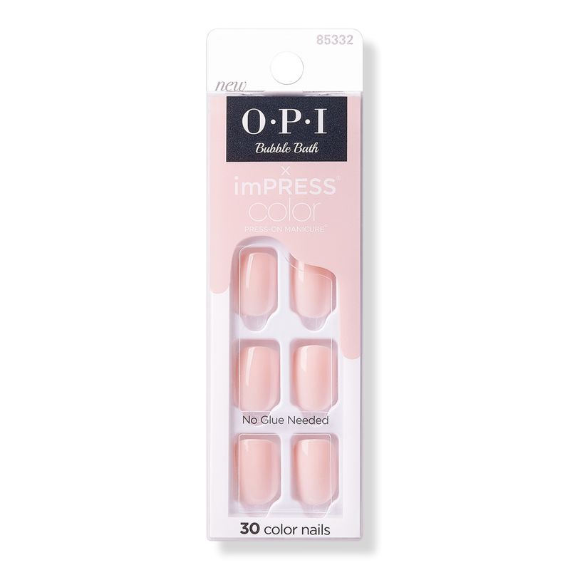 Bubble Bath imPRESS Color X OPI Press-On Manicure | Ulta