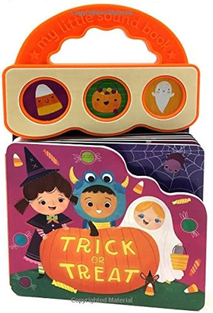 Trick Or Treat 3-Button Sound Halloween Board Book for Babies and Toddlers (Early Bird Sound Book... | Amazon (US)