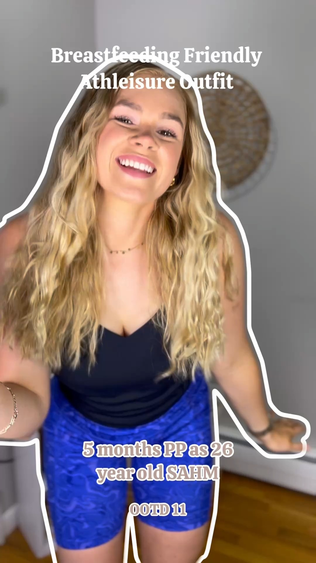 Breastfeeding friendly athleisure outfit as a SAHM freshly postpartum! #postpartumwear #workout #athleisure 

#LTKMidsize