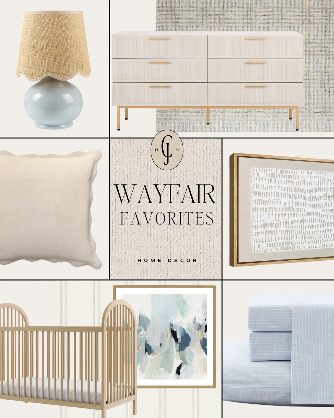 Neutral and light blue decor for your home from @wayfair 

#LTKHome #LTKSeasonal