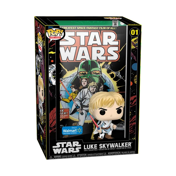 Funko Pop! Comic Cover: Star Wars - Luke Vinyl Bobblehead (Walmart Exclusive) - Walmart.com | Walmart (US)