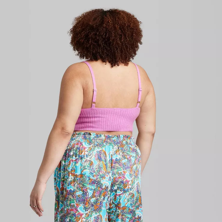 Women's Ribbed Sweater Tiny Tank Top - Wild Fable™ | Target
