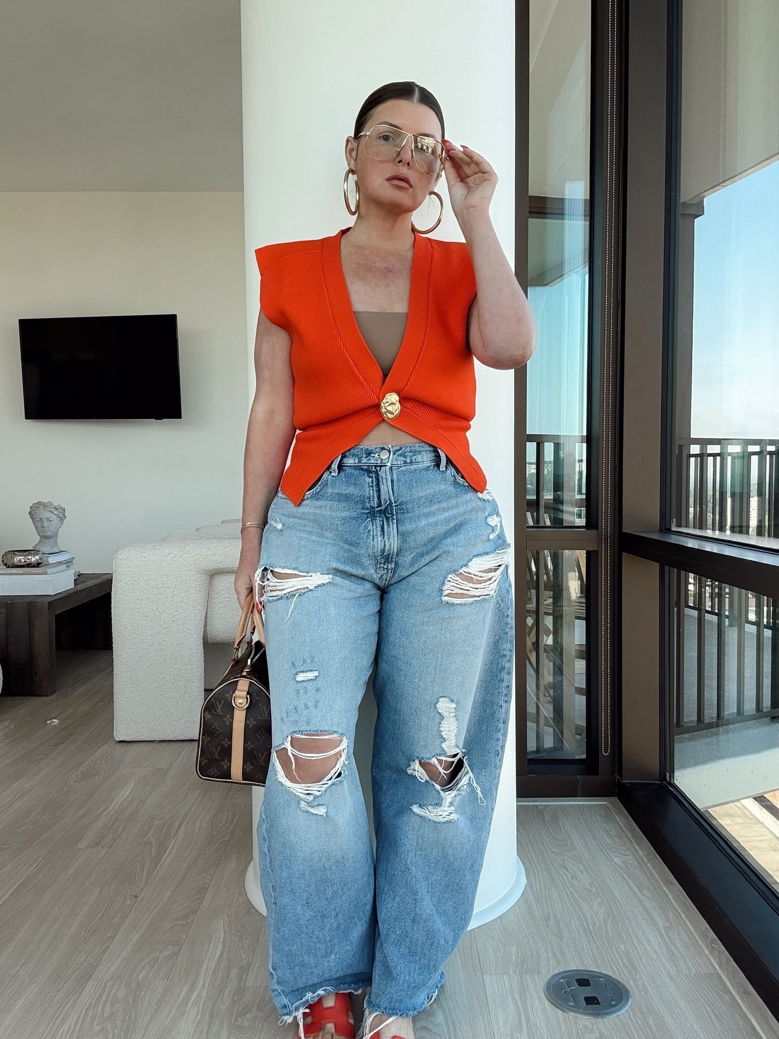 Spring outfit 
Denim 

#LTKSeasonal #LTKootd