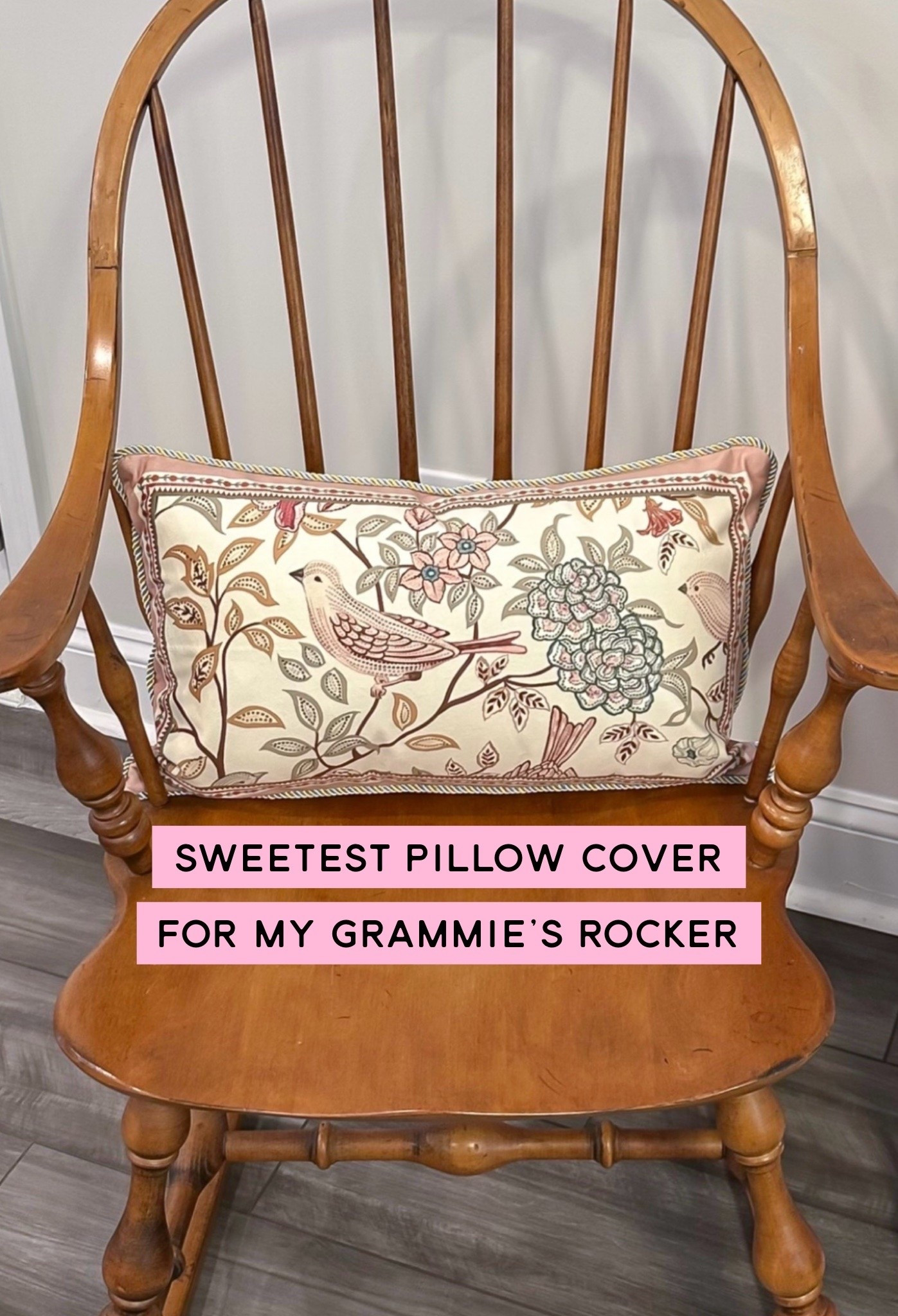 The absolute sweetest pillow cover! I wanted something special for my Grammie’s rocker & it’s perfect! Sweet birds & flowers with a braided trim for right at $20!

Linked the insert I got too! 

patdrea Designer Outdoor Pillows Covers Decorative Rectangle Throw Pillow Covers, Velvet Farmhouse Throw Covers 12"x 20",Vintage Floral Throw Pillow Case for Couch Sofa Bed Living Room

Home Decor. Amazon Home Find

#LTKHome #LTKSeasonal #LTKdayinmylife