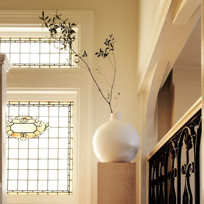 Pure White Matte Ceramic Vases | West Elm (US)