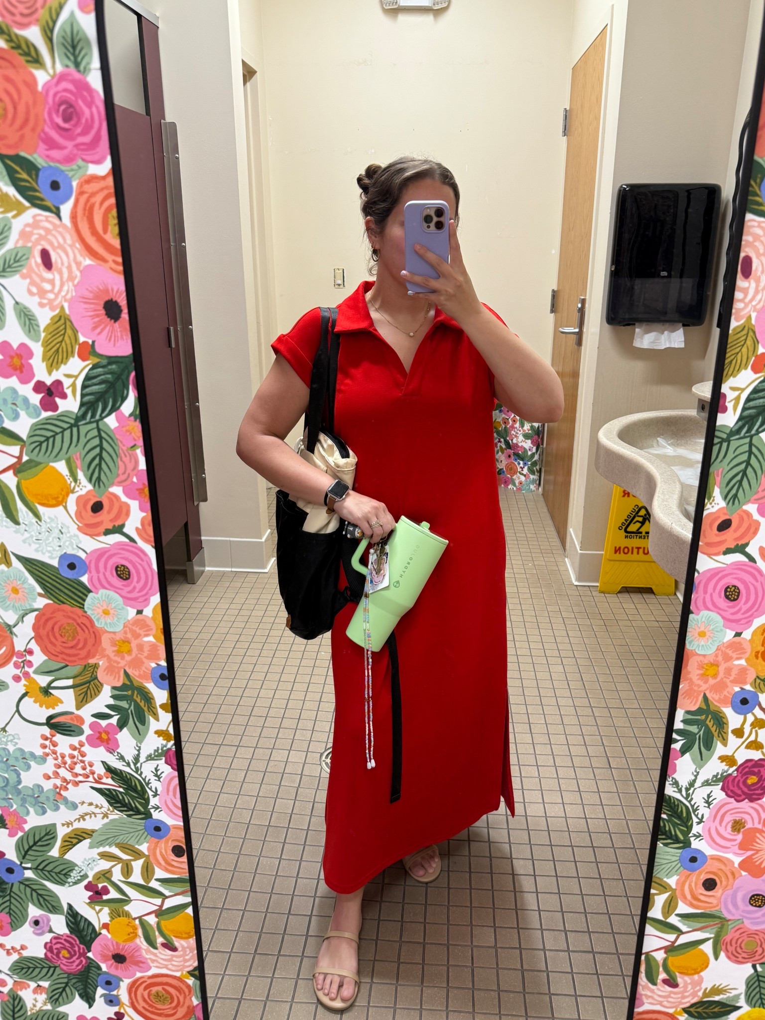 My teacher OOTD! This midi dress is perfect for lazy girl days and gen you still want to be cute! 

#LTKMidsize #LTKStyleTip #LTKWorkwear