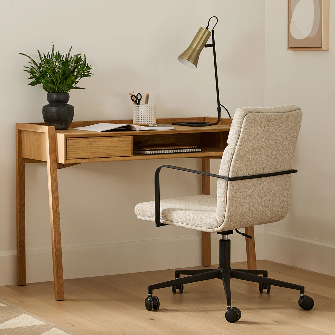 Gerven Office Chair - Cobblestone Ivory | Article
