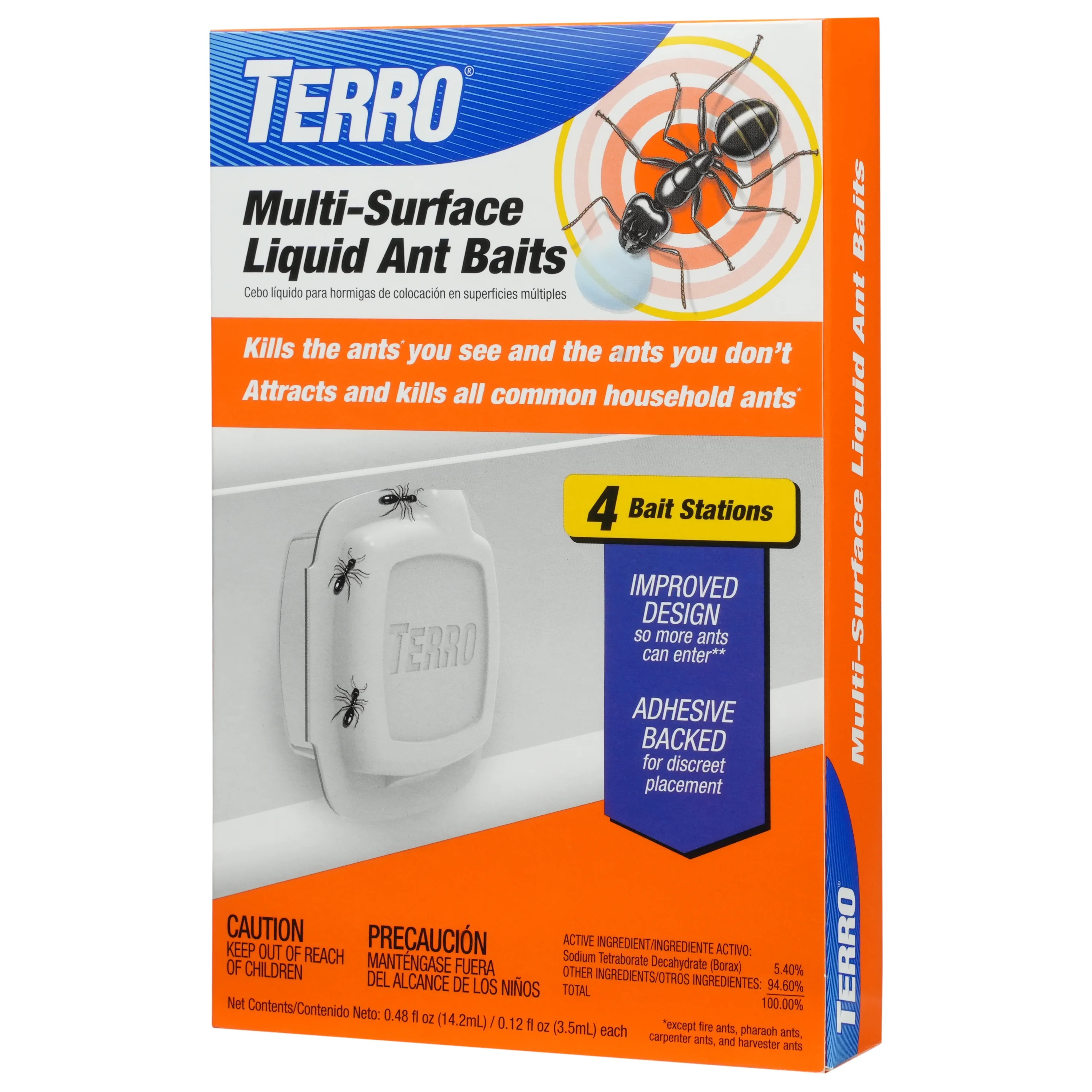 Terro Multi-Surface Liquid Ant Bait, 4 Pl Bait Station | Walmart (US)