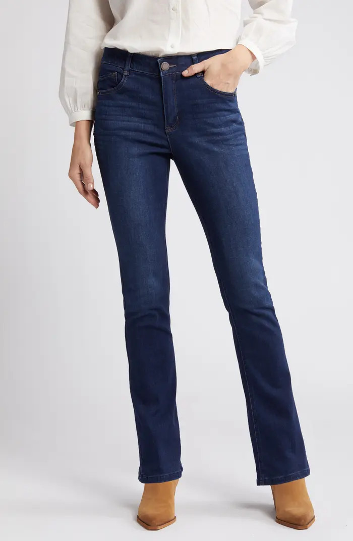 'Ab'Solution High Waist Itty Bitty Bootcut Jeans | Nordstrom