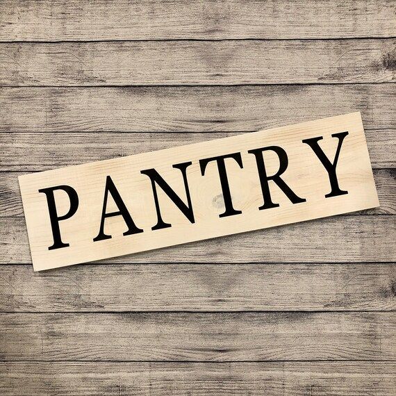 Pantry Wood Sign | Pantry | Pantry Decor | Pantry Sign | Farmhouse Decor | Rustic Decor | Distres... | Etsy (US)