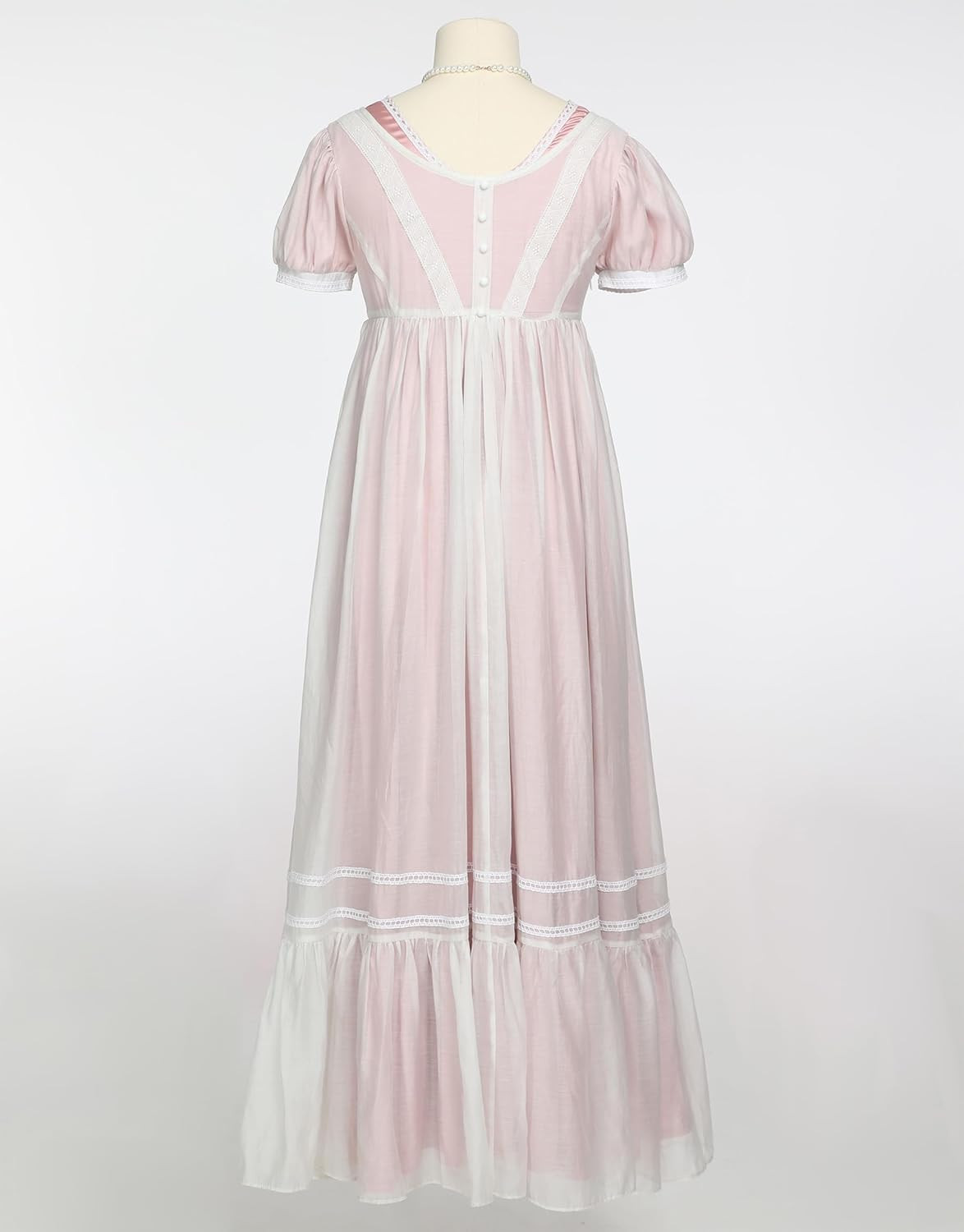 daizbella Regency Dresses for Women Vintage Ball Gown Dresses High Waistline Tea Party Dress Vict... | Amazon (US)