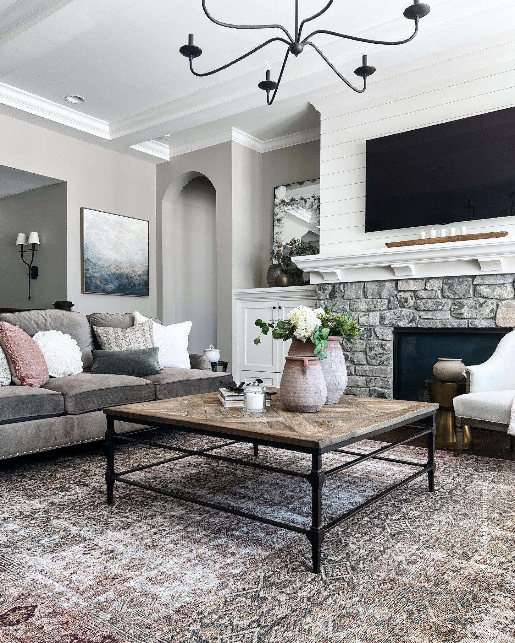 Spring vibes in my living room. 

Area rugs, coffee tables, sofas, chandeliers, pottery vases, throw pillows, abstract art prints, antiques mirrors, accent tables, sconce lighting  

#competition

#LTKhome #LTKSeasonal #LTKFind