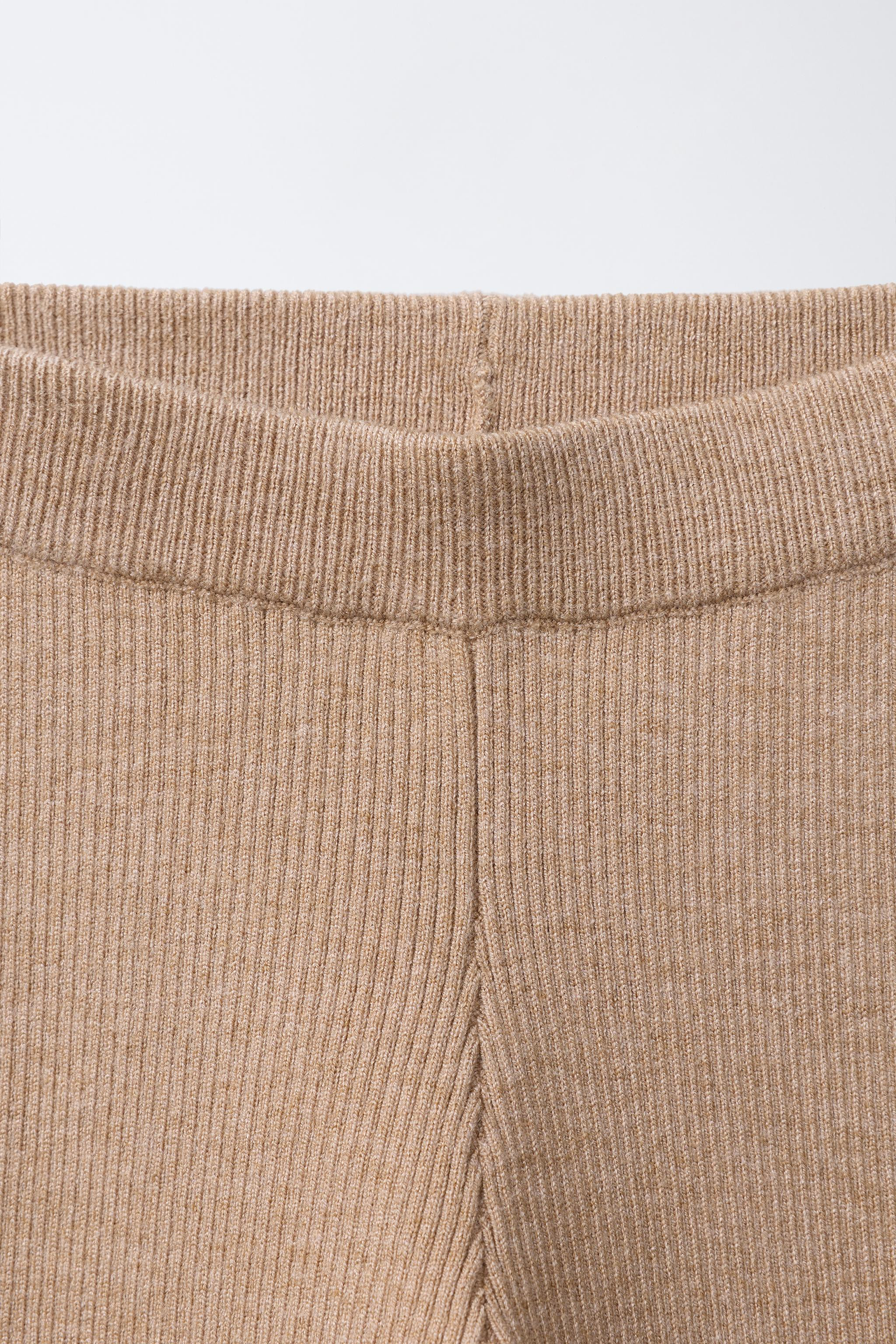 FLARE RIB LEGGINGS | Zara US