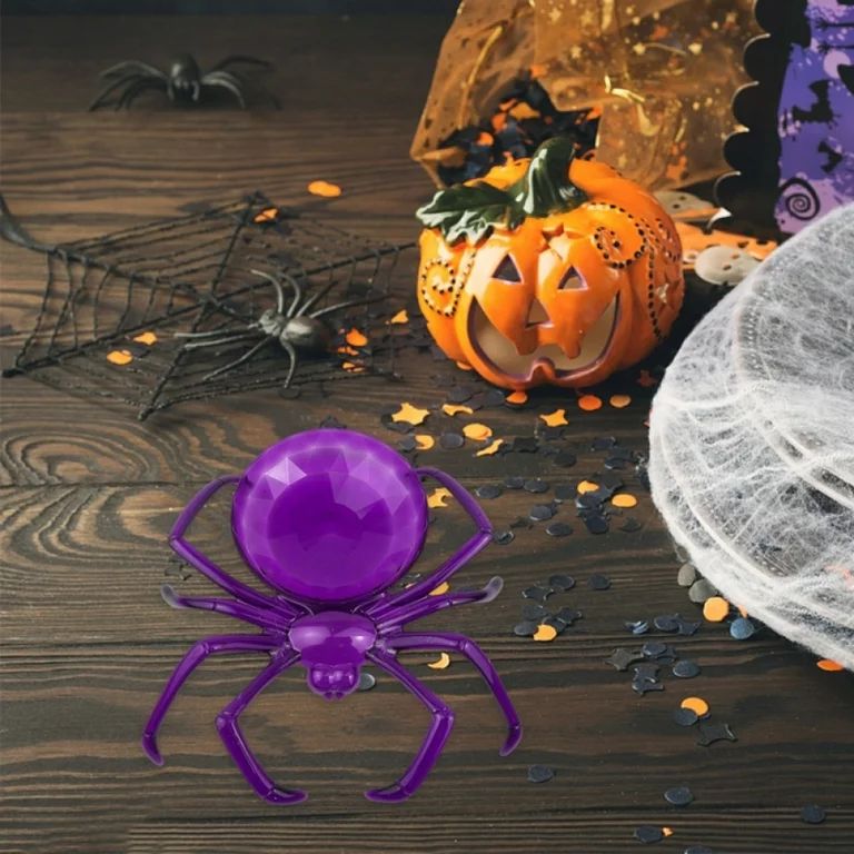 Halloween Candy Bowl Spider Candy Plate Candy Bowl Candy Dish for Halloween Party Supplies, Purpl... | Walmart (US)