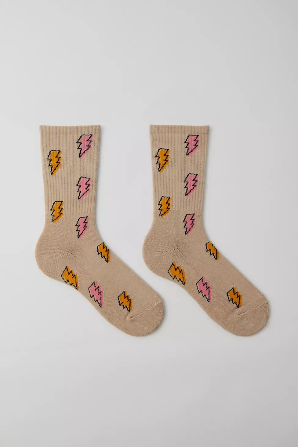 Lightning Bolt Crew Sock | Urban Outfitters (US and RoW)