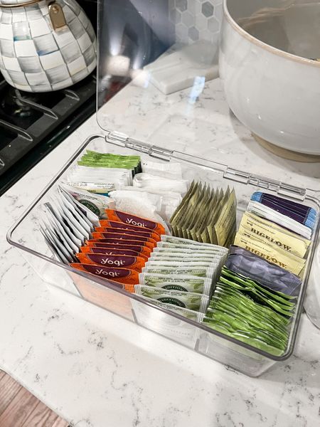 Home organization you didn’t know you needed! This tea organizer saved so much space in our kitchen cabinet 

#LTKhome
