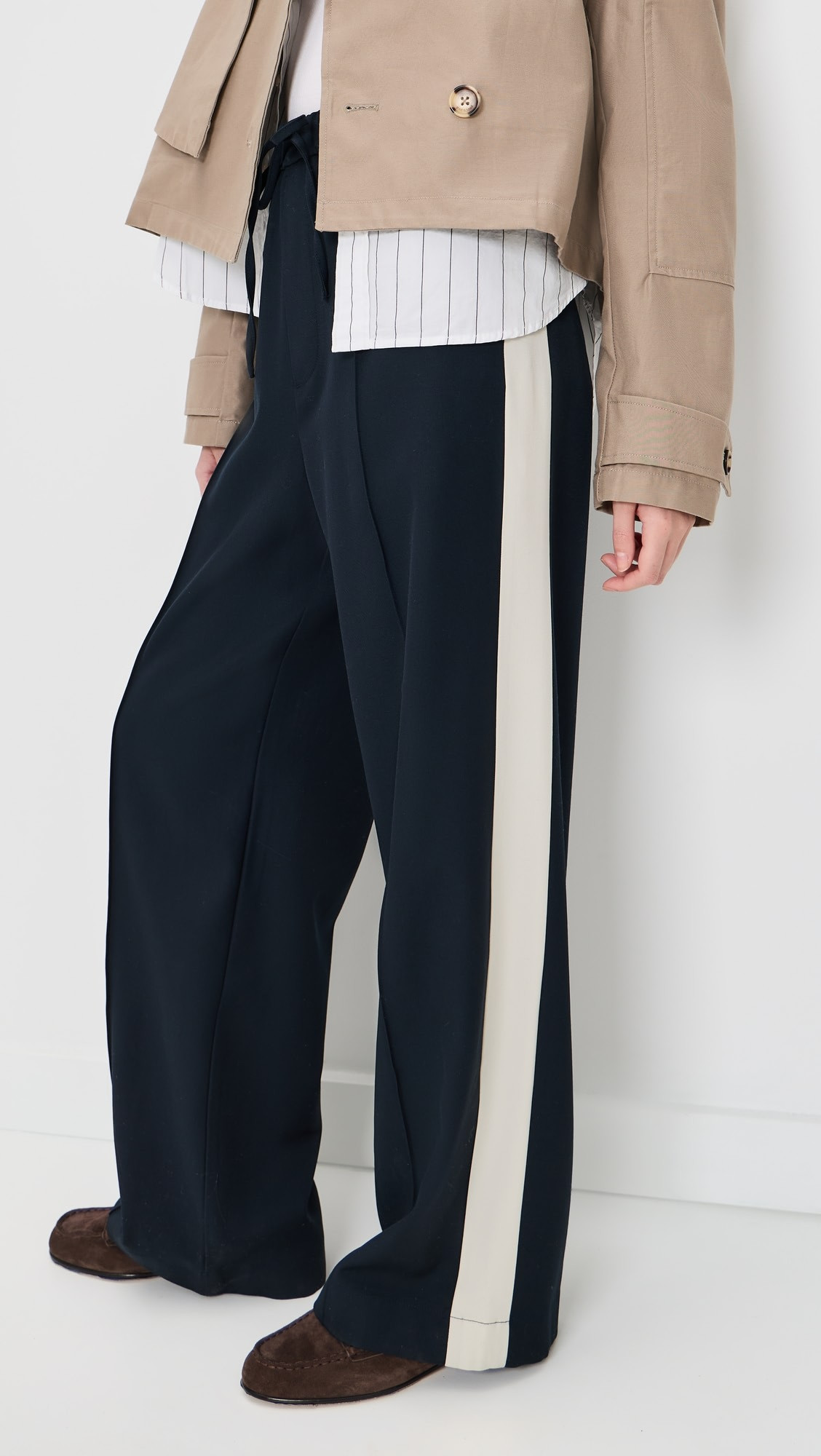 Siena Wool Side Stripe Pants | Shopbop