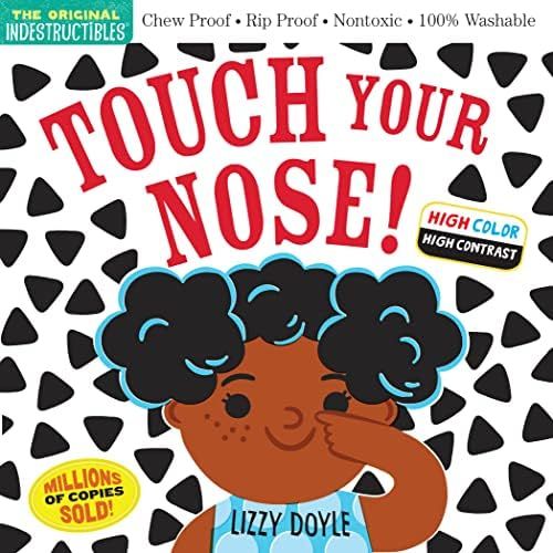 Indestructibles: Touch Your Nose! (High Color High Contrast): Chew Proof · Rip Proof · Nontoxic · 10 | Amazon (US)