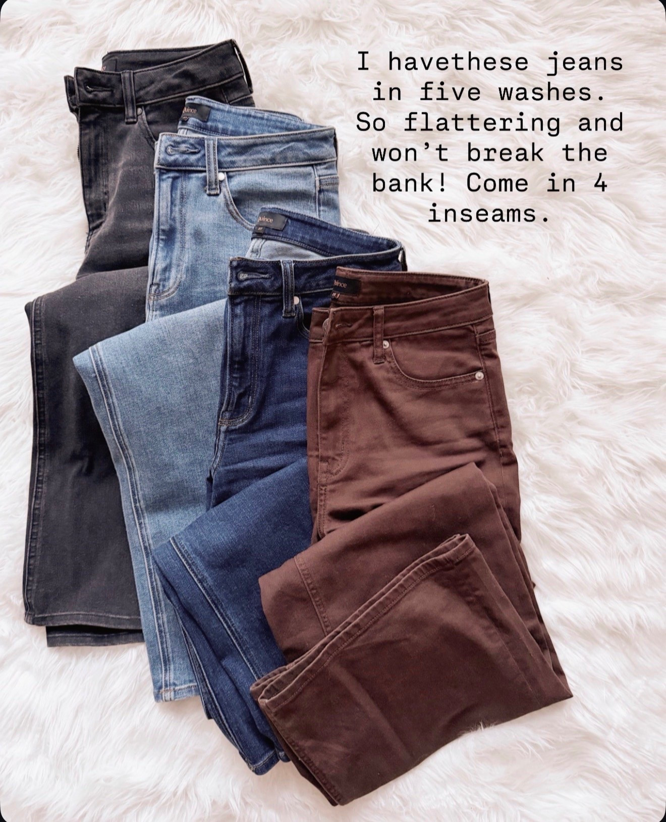 Budget-friendly jeans that look designer? YES! I wear these every day and swear by them!
@quince #quincepartner