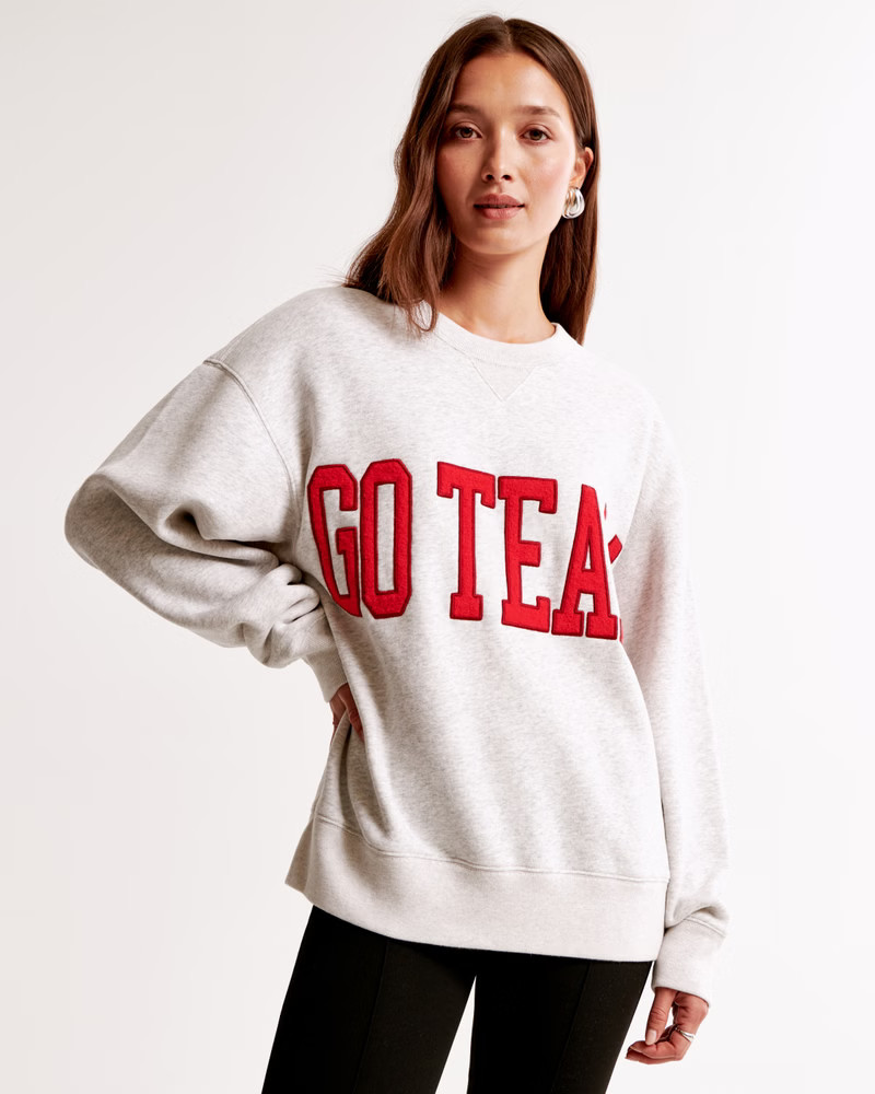 Women's Go Sports Vintage Sunday Crew | Women's New Arrivals | Abercrombie.com | Abercrombie & Fitch (US)