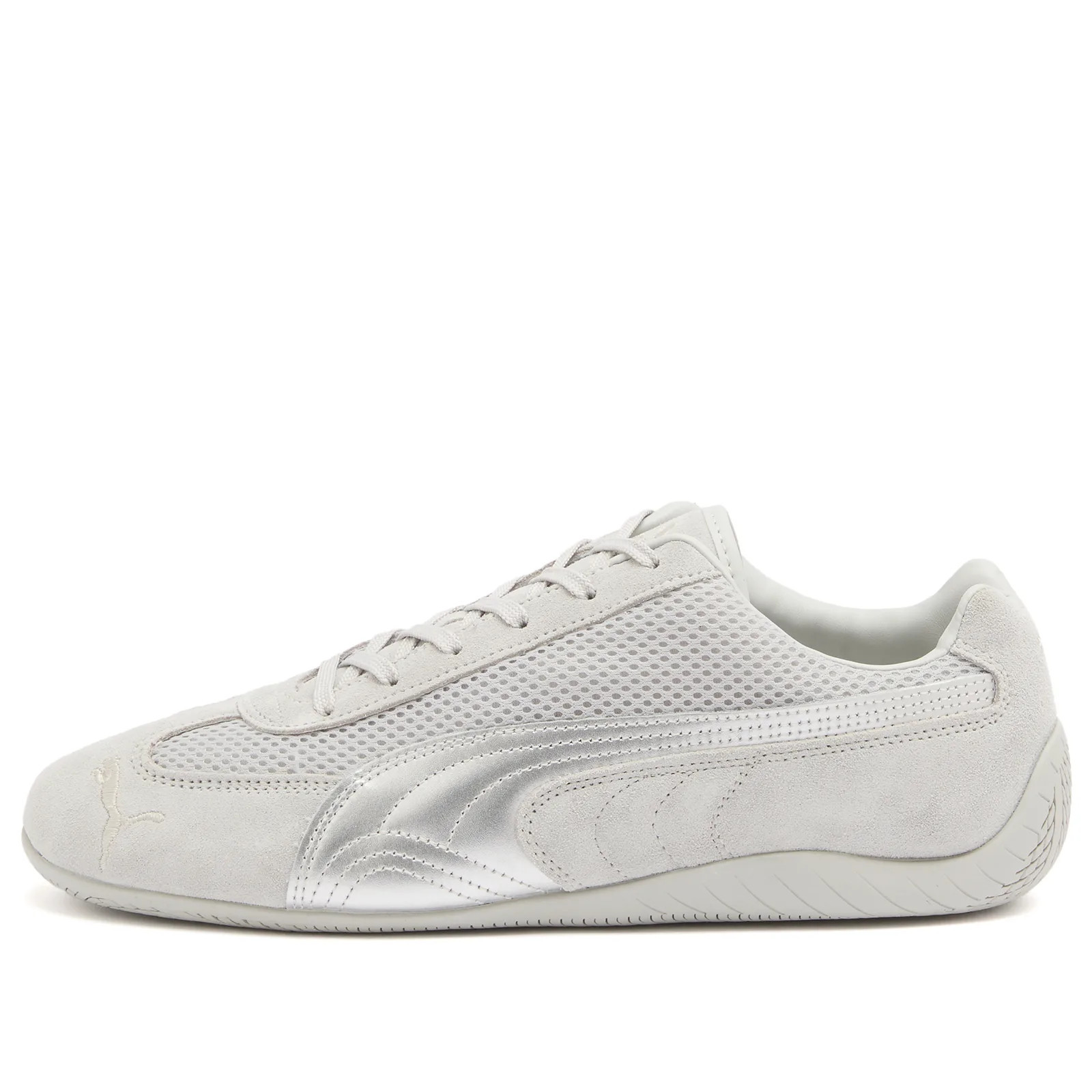 Puma Speedcat Premium Sneaker in Cool Light Gray/Matte Silver, Size UK 5.5 | END. Clothing