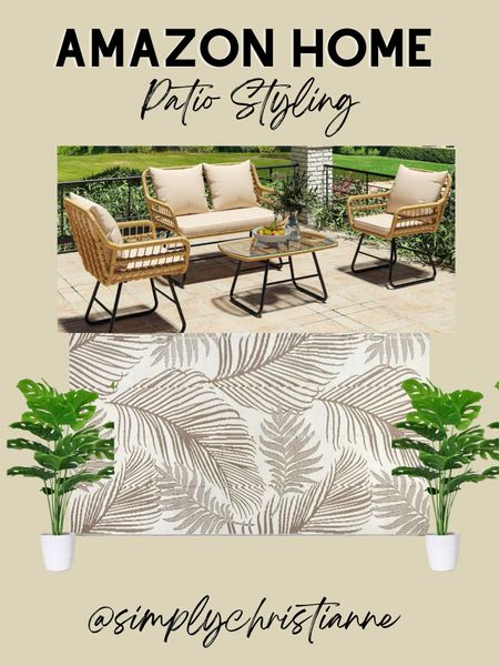 Amazon patio furniture, outdoor furniture 

#LTKSeasonal #LTKStyleTip #LTKHome