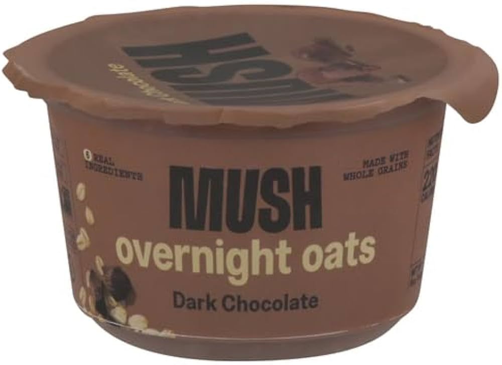 MUSH Dark Chocolate Overnight Oats, 5oz | Amazon (US)