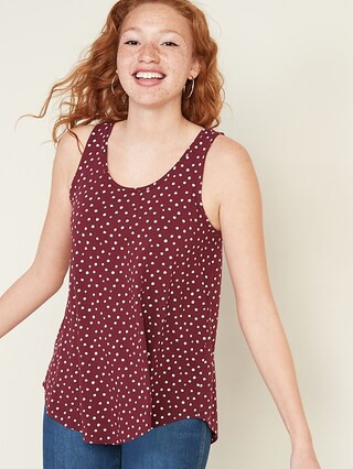 Luxe Printed Swing Tank for Women | Old Navy (US)