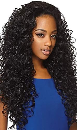 Outre Quick Weave Synthetic Half Wig - Amber 26" (1B Off Black) | Amazon (US)