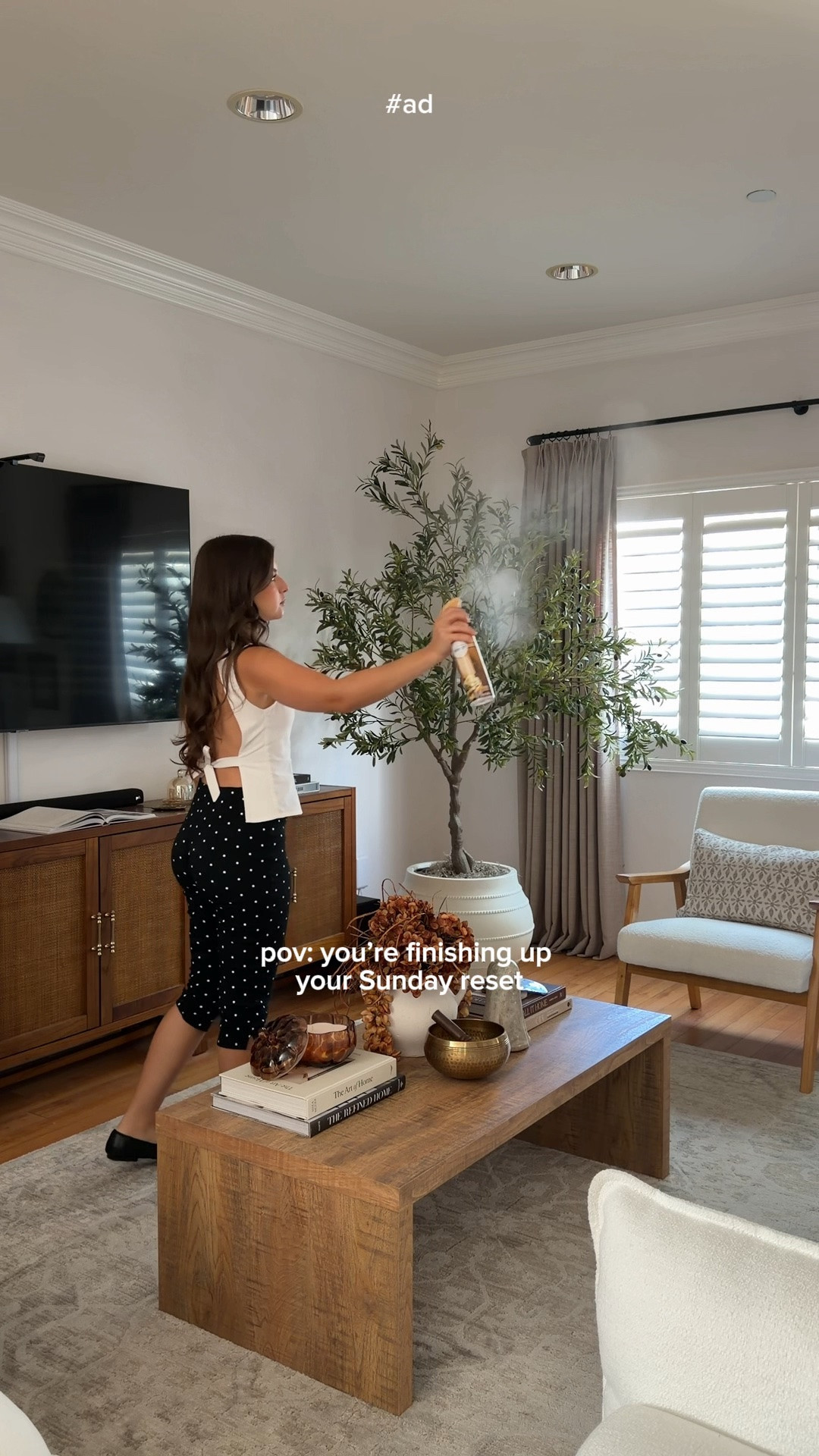 #ad Finishing touches on a productive Sunday reset with @Target @febreze #falliday #target #targetpartner