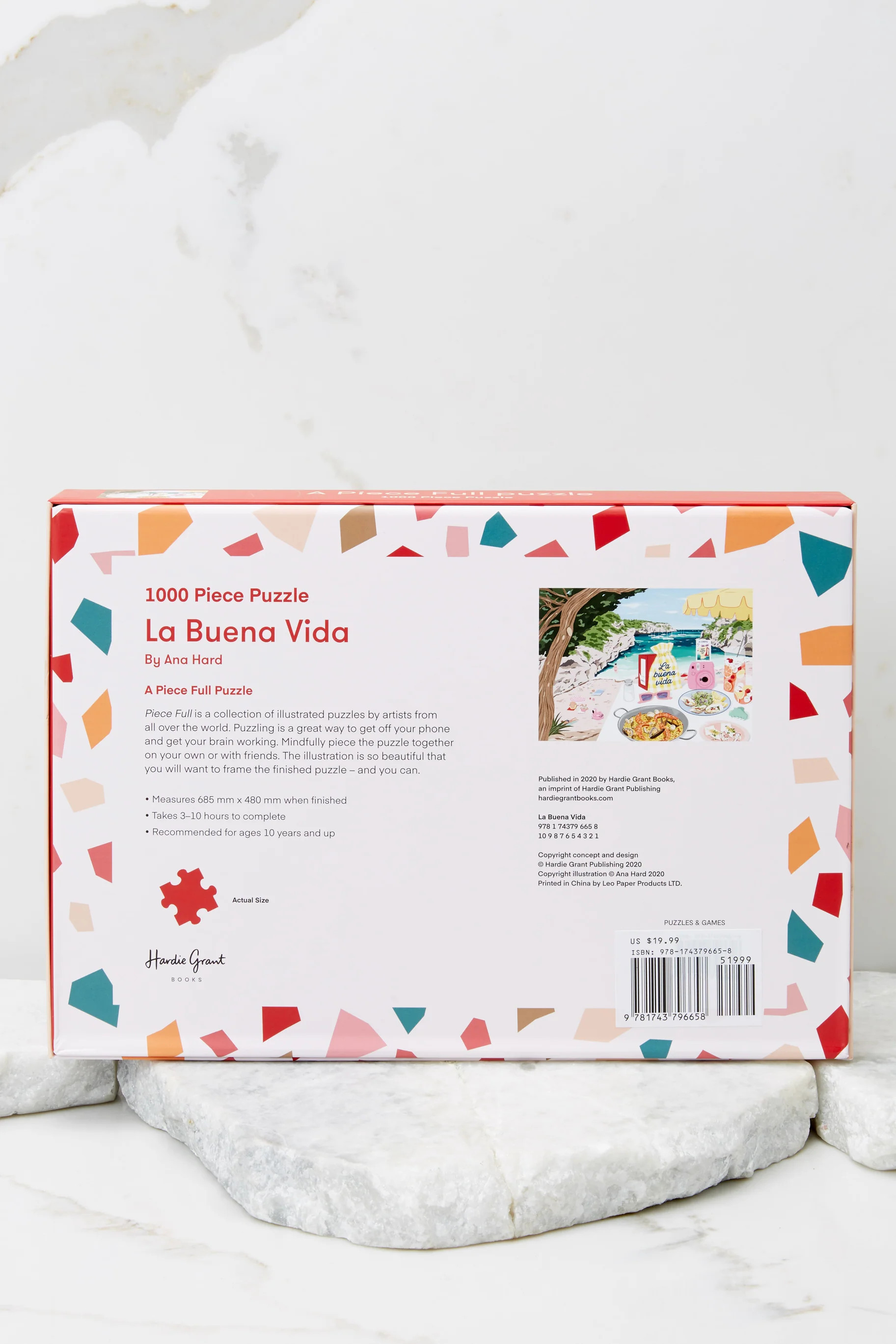 La Buena Vida Puzzle | Red Dress 