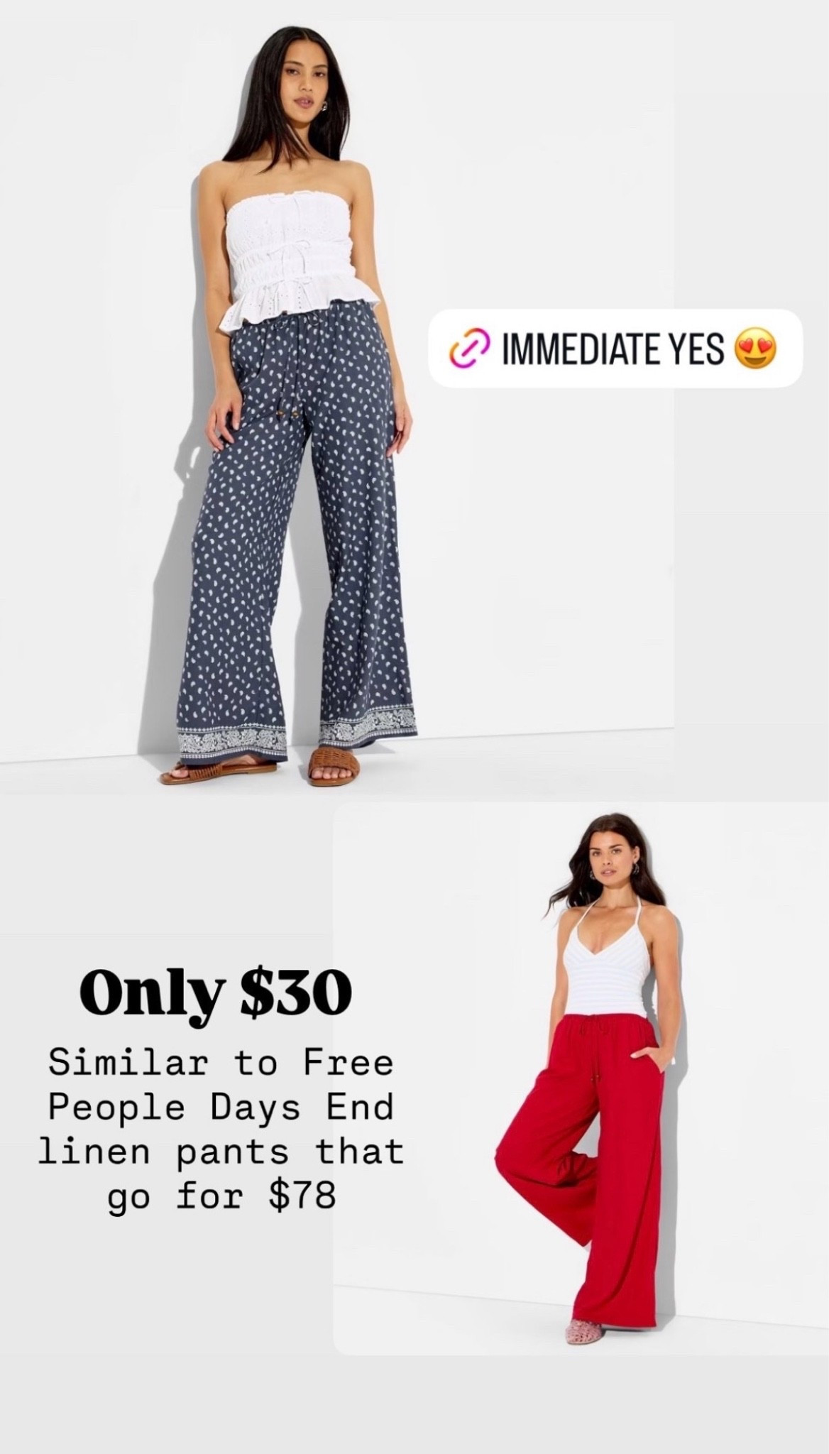 🤍 These $30 linen pants are similar to Free People Days End linen pants that go for $78

#LTKoota #LTKdayinmylife
#LTKgrwm