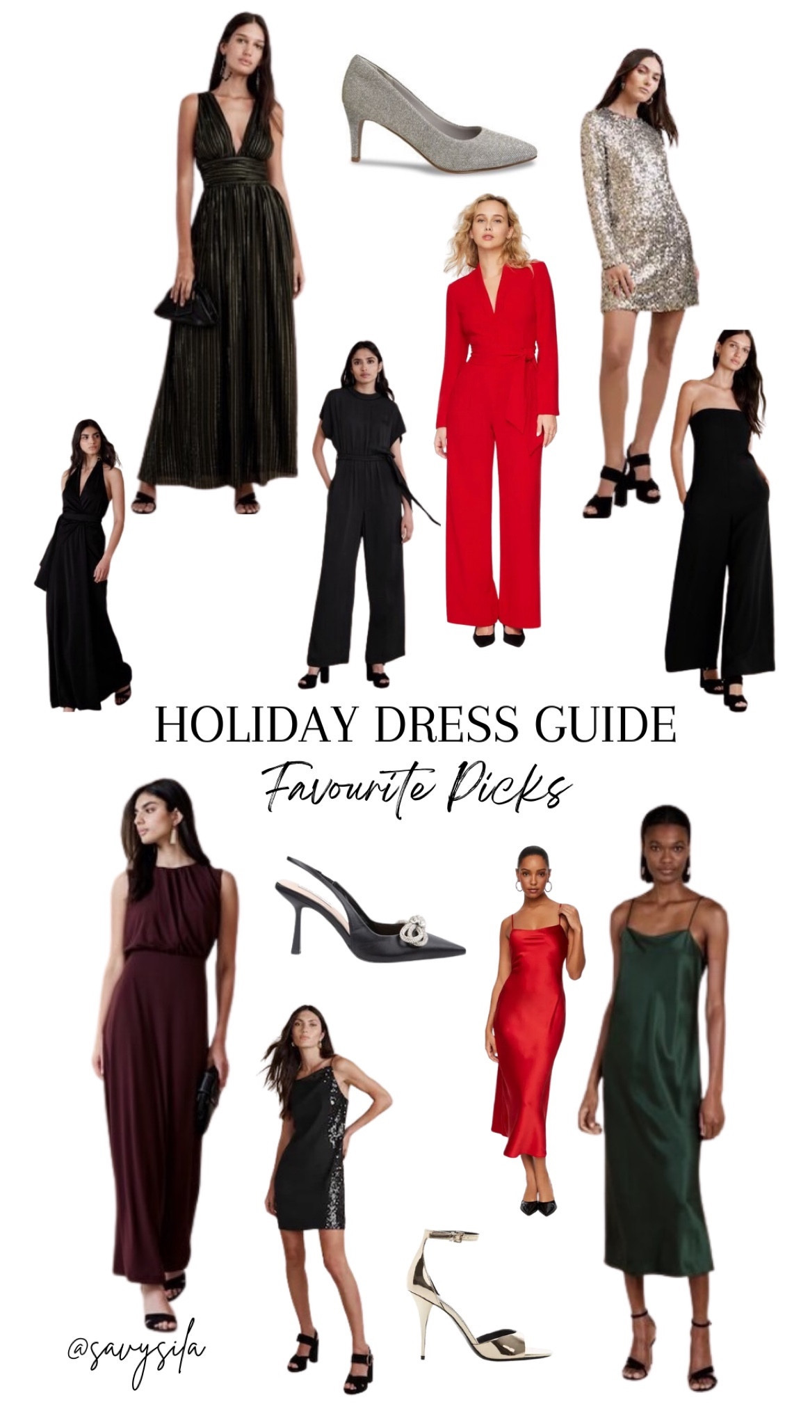 Holiday Dress Guide…the parties will be in full swing soon! I love dressing up and I found some ahmazzing holiday outfits! Perfect for a ballroom party, dinner party or home party!⭐️♥️

#LTKHoliday #LTKstyletip #LTKCyberWeek
