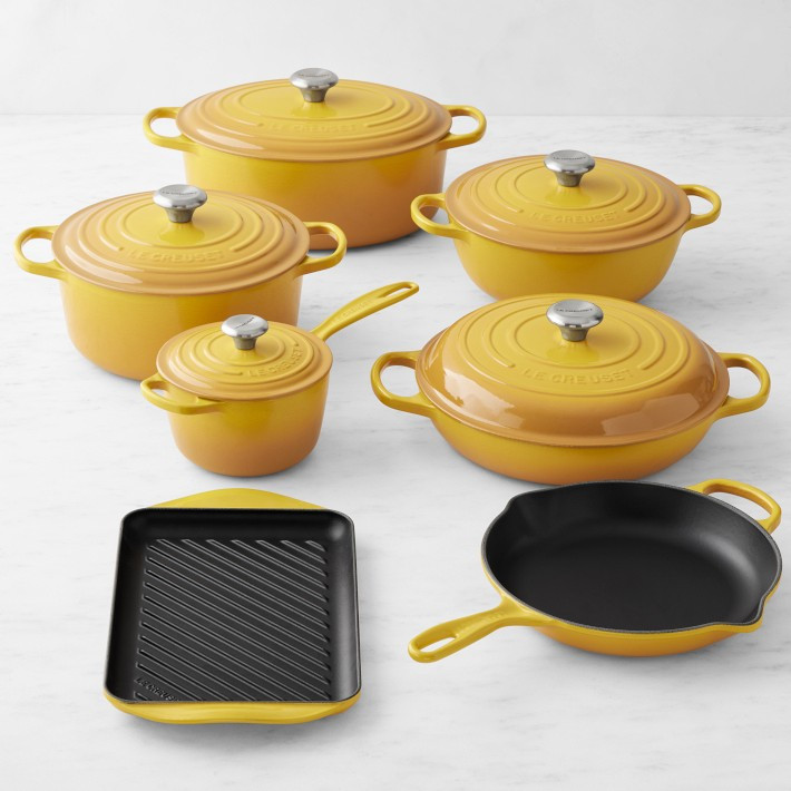 Le Creuset Signature Enameled Cast Iron 12-Piece Cookware Set | Williams-Sonoma