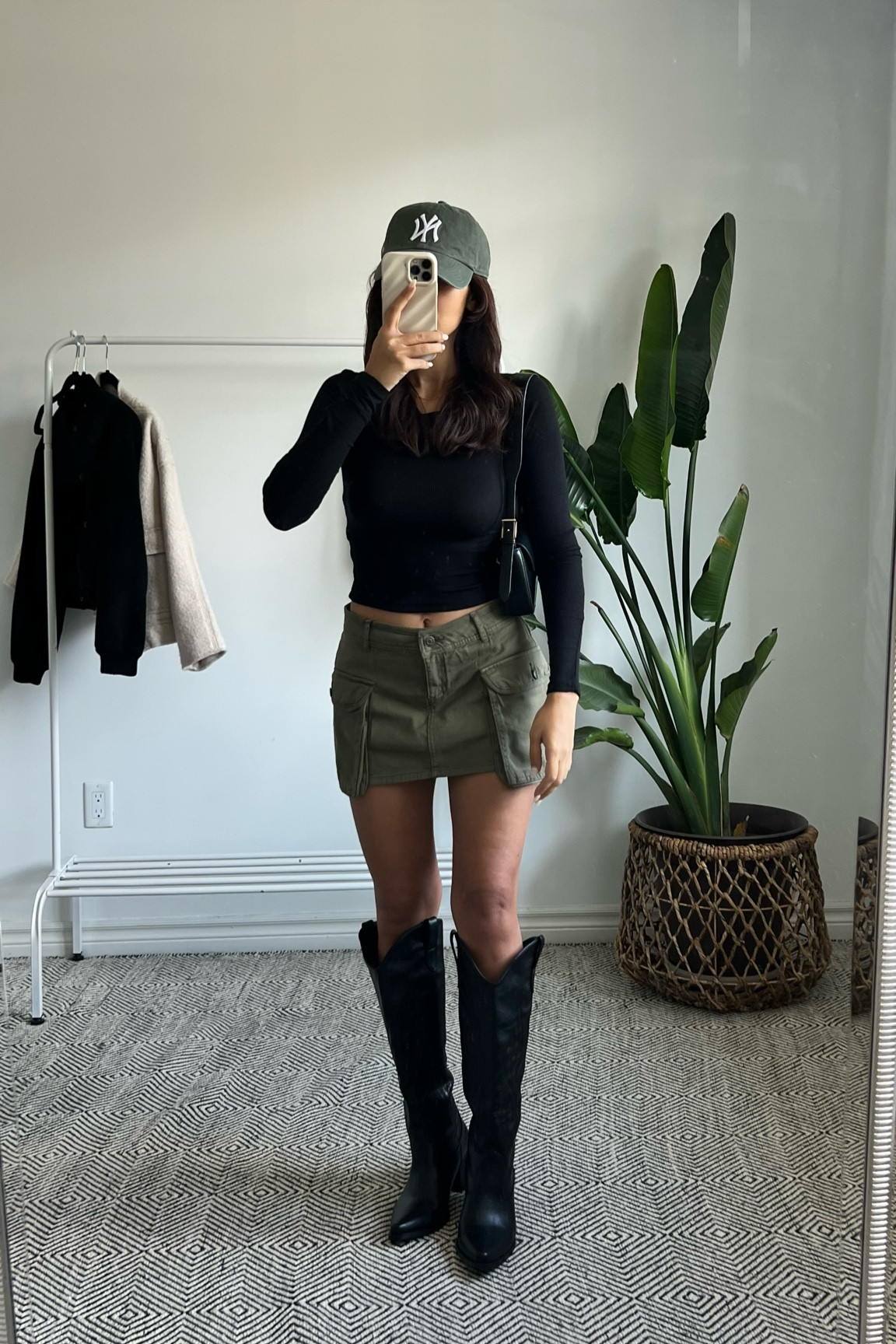 Today’s cargo skirt outfit 

#LTKSeasonal #LTKstyletip #LTKfindsunder100