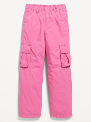Baggy Wide-Leg Cargo Pants for Girls | Old Navy (US)