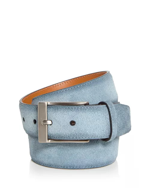 Magnanni Telante Suede & Leather Belt  | Bloomingdale's Men | Bloomingdale's (US)